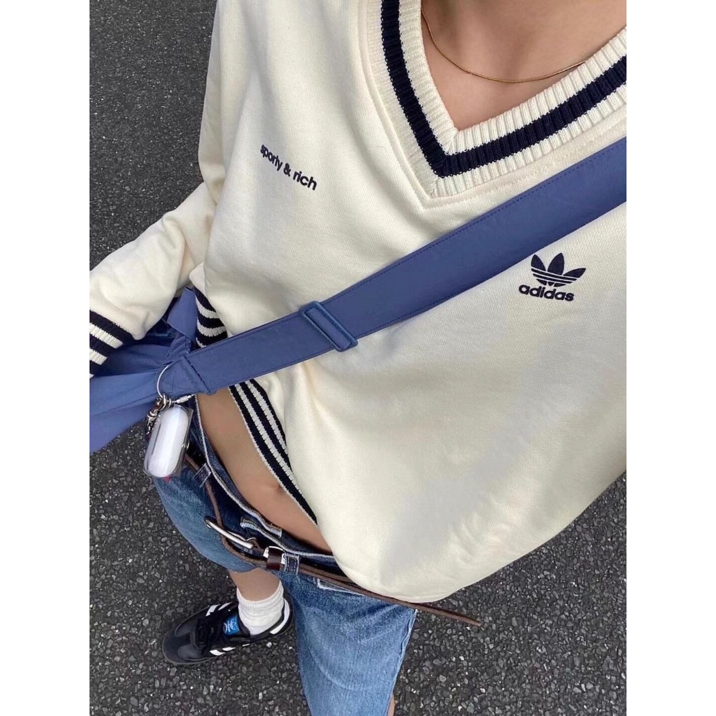 Adsporty jennie new in v Áo Len jennie Cổ