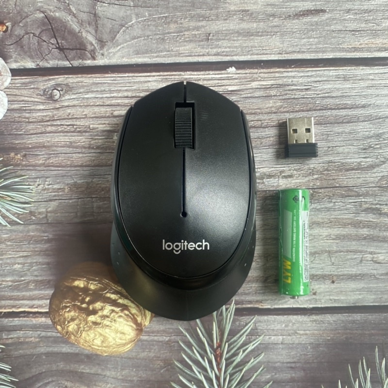Chuột máy tính không dây Logitech M330 2.4Ghz cổng USB - Tặng kèm pin + Usb Bảo Hành 6 tháng