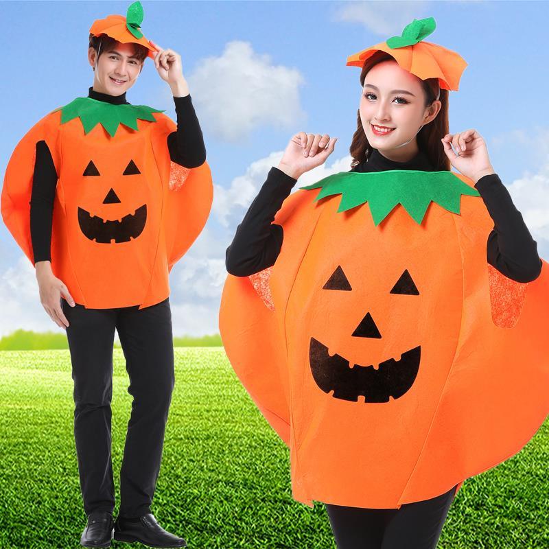 Trang Phục Hóa Trang halloween Hình Bí Ngô Dành Cho Trẻ Em Và Người Lớn