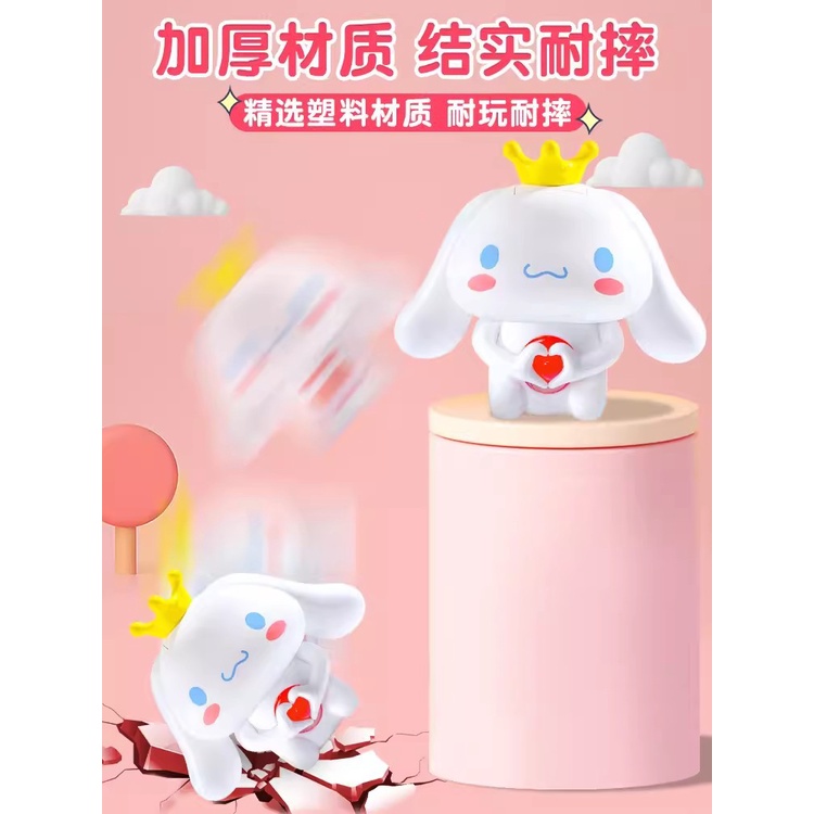 Đồ chơi cún Bixin Yugui hoạt hình để bàn trang trí sáng tạo làm quà tặng cho bạn gái