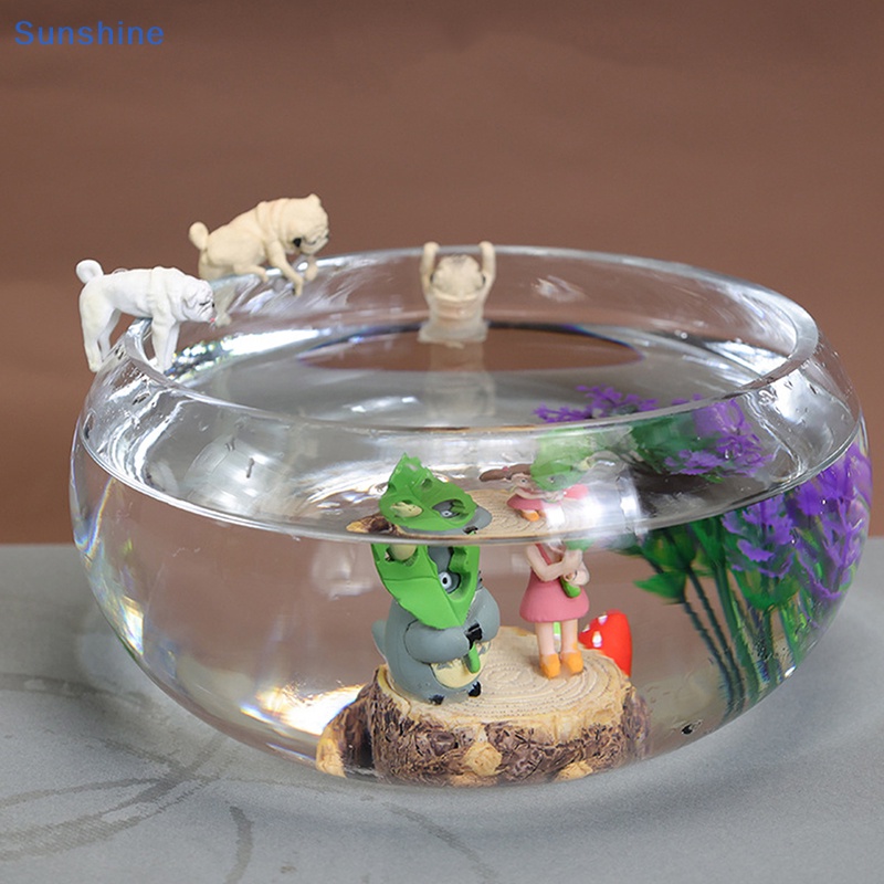 Sun Đồ Trang Trí Bể Cá / Cá / Cún Hoạt Hình Bằng Nhựa resin Dễ Thương Sáng Tạo vn