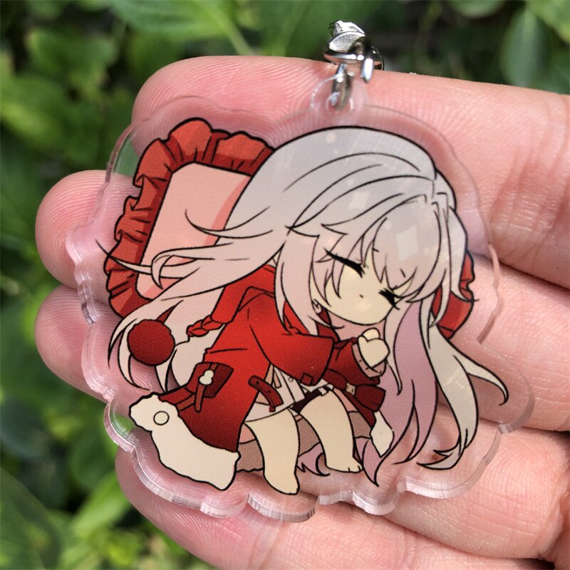 Móc khoá Honkai: Star Rail Clara Jing Yuan Yanqing Bailu Anime Manga Nhật Bản Phụ Kiện Trang Trí Túi xách Balo