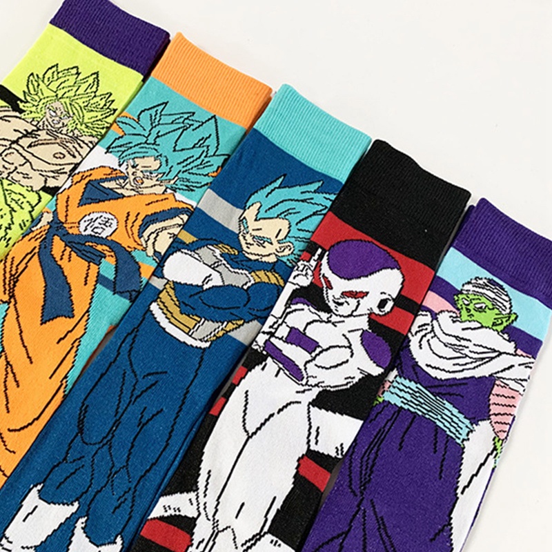 Vớ In Họa Tiết Hoạt Hình dragon ball wy1 Cho Nam wy1