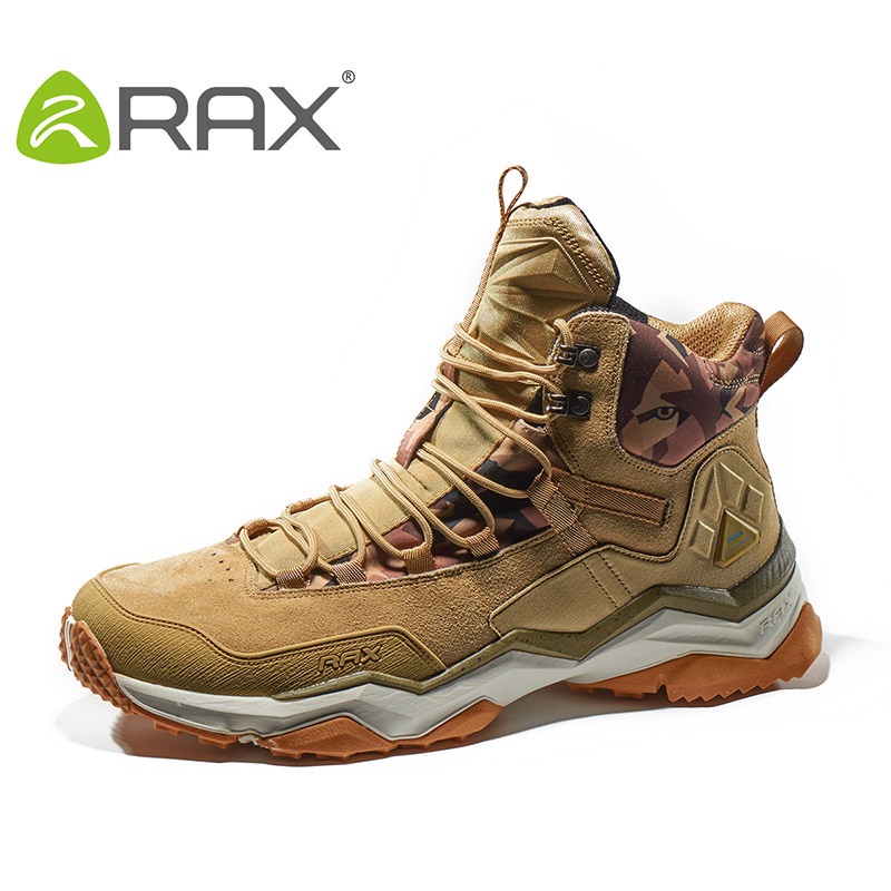Rax Giày Thể Thao Leo Núi Nhẹ Chống Trượt Chống Thấm Nước Cho Nam