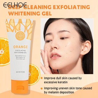 MINTOX 50g gel tẩy tế bào chết màu cam cho cơ thể và mặt tẩy tế bào chết và tẩy tế bào chết