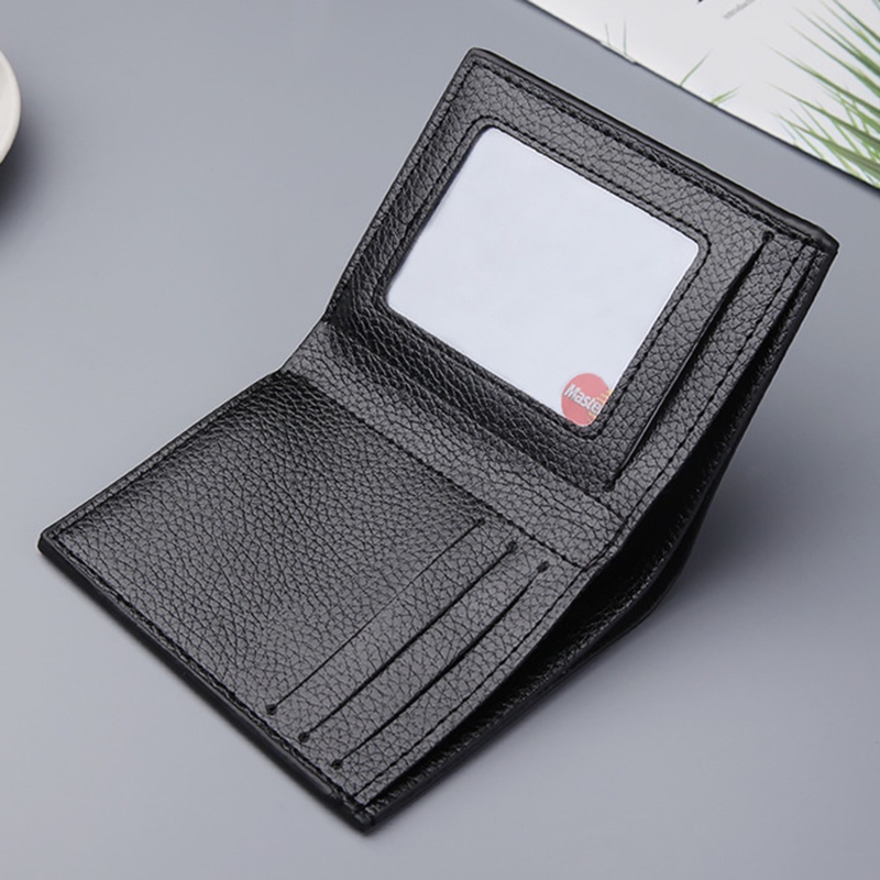 Ví Da pu Mềm Siêu Mỏng Nhỏ Gọn Cho Nam