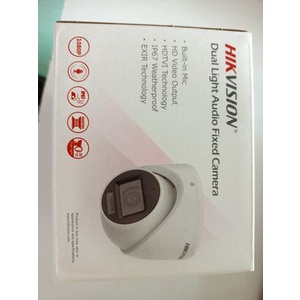 Camera HDTVI 2MP HIKVISION DS-2CE76D0T-LMFS - Có màu ban đêm và mic thu âm,bảo hành 2 năm