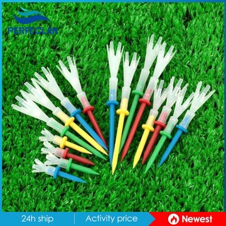16 cái / golf tee 4 kích thước nhiều màu golf tee phụ kiện golf