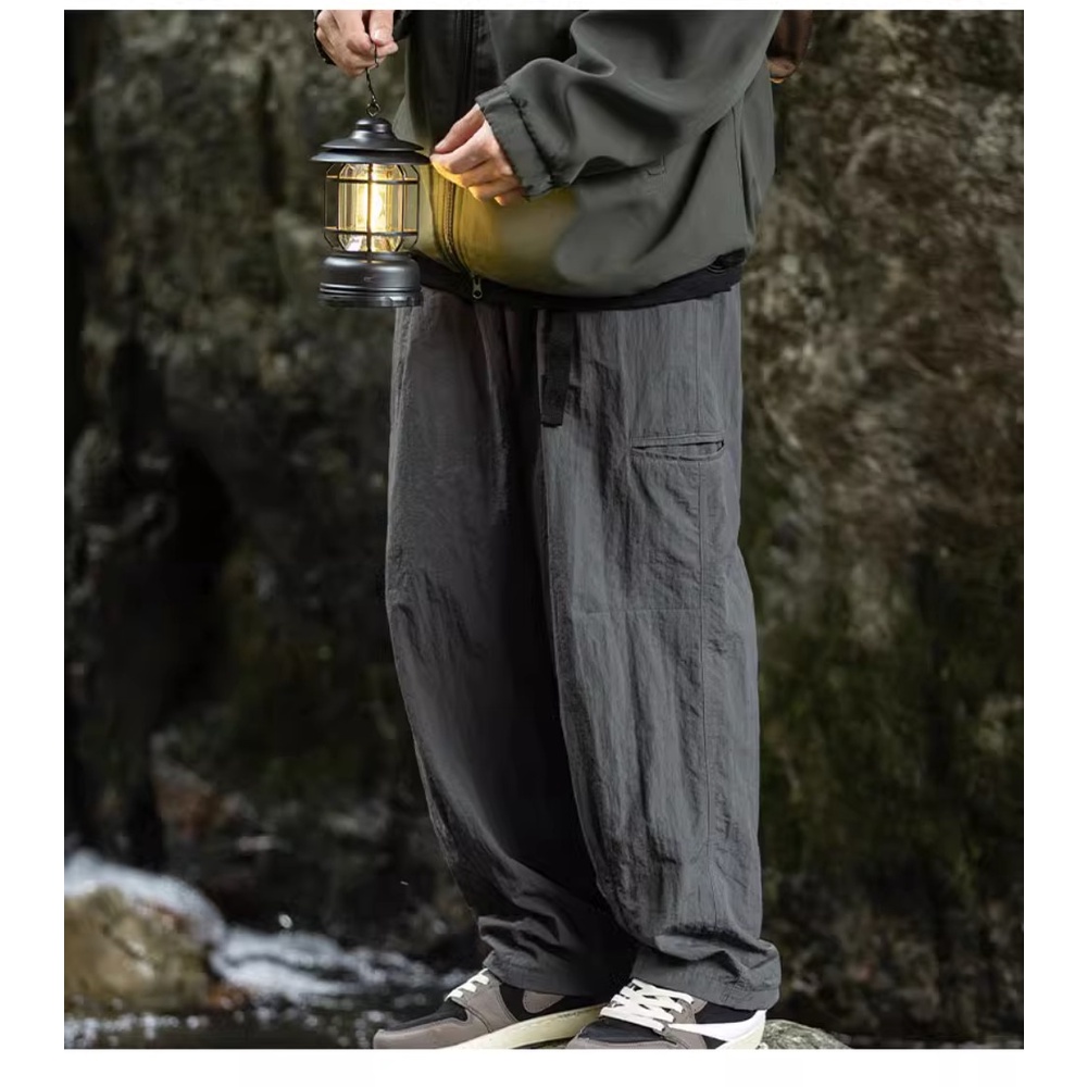 Quần Dài Leo Núi Thoáng Khí Mau Khô Có Túi Bên Hông Dành Cho Nam