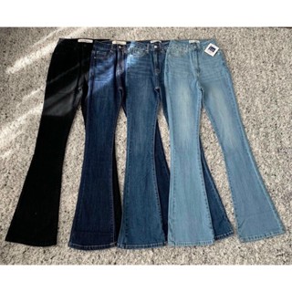  Quần Jean Ống Loe Nữ UNM Lưng Cao Dáng Dài Siêu Hack Dáng 