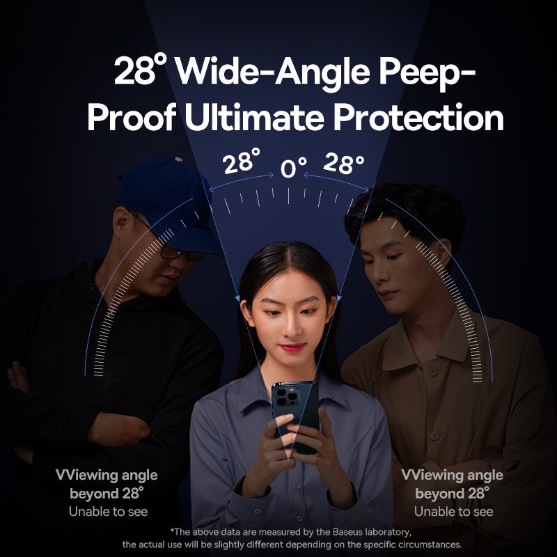 Baseus Kính Cường Lực Bảo Vệ Màn Hình 0.4mm Cho iphone 15 14 13 12 pro max xr x xs max