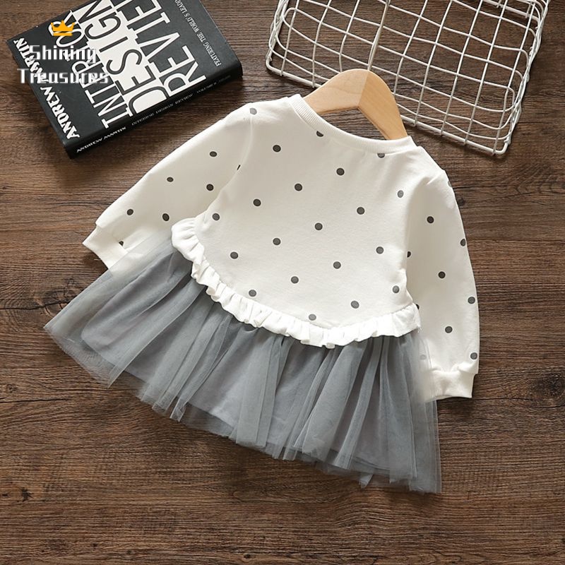 Đầm bé gái BALDAUREN KLQ23919TE 38Z230918 thời trang công chúa dễ thương đẹp mắt mới 2023