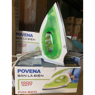 Bàn là điện ,bàn ủi khô povena pvn-9210 công suất 1000w ủi là đa dạng quần áo, bảo hành 12 tháng