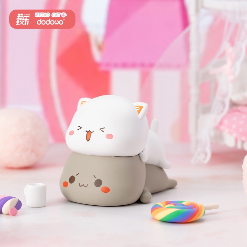 Hộp Đồ Chơi Búp Bê Hoạt Hình Mèo May Mắn 2 Mùa Giá Rẻ Dễ Thương Cho Bé
