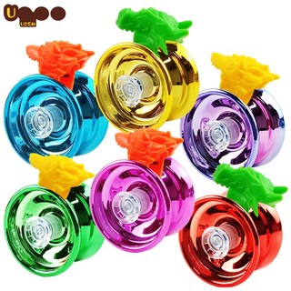 Đồ Chơi yoyo 3 Vòng Bi Bằng Hợp Kim Nhiều Màu Sắc Chuyên Nghiệp Kèm Dây Đeo Dành Cho Trẻ Em