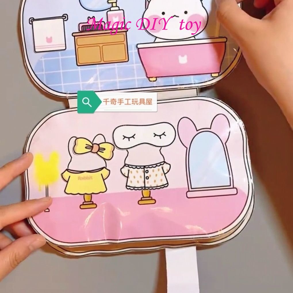 Sách Giấy Làm Đồ Chơi Thủ Công Có Nhạc Cho Bé