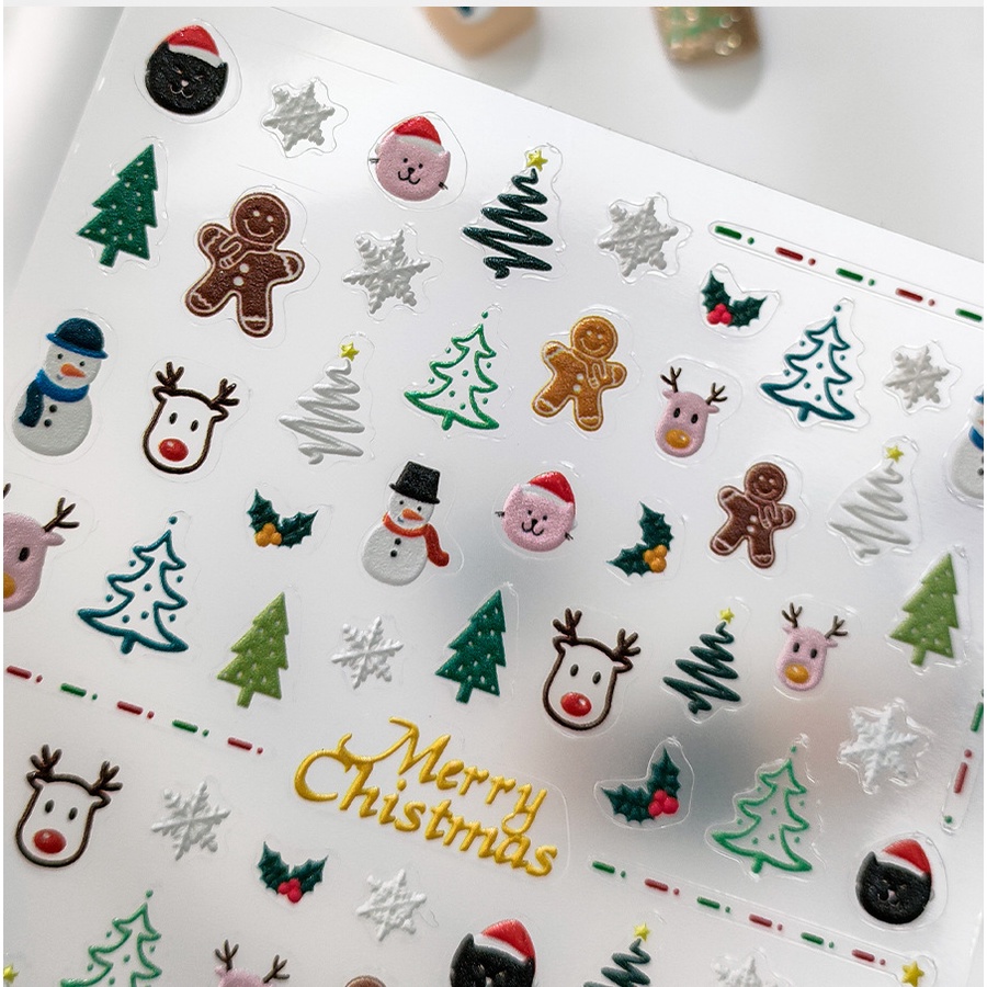 Miếng Dán Trang Trí Móng Tay Ba Chiều ts-3288