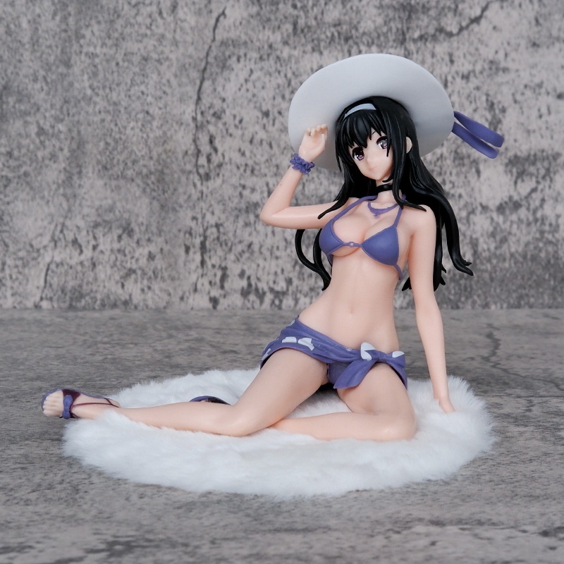 Mô Hình Nhân Vật kasumi shiyu Ngồi Trong Anime passerby heroine