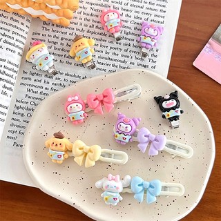 Hoạt hình kẹp tóc hình động vật dễ thương cho nữ