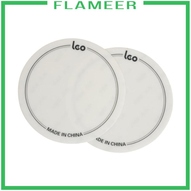 Bộ 2 Miếng Dán Bảo Vệ Mặt Trống bass Thay Thế Tiện Dụng