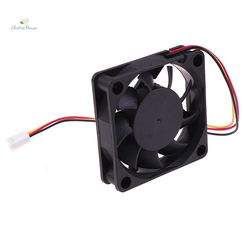 1 Chiếc Quạt Tản Nhiệt Điện 12v 3pin 6010 60mm 60 * 60mm