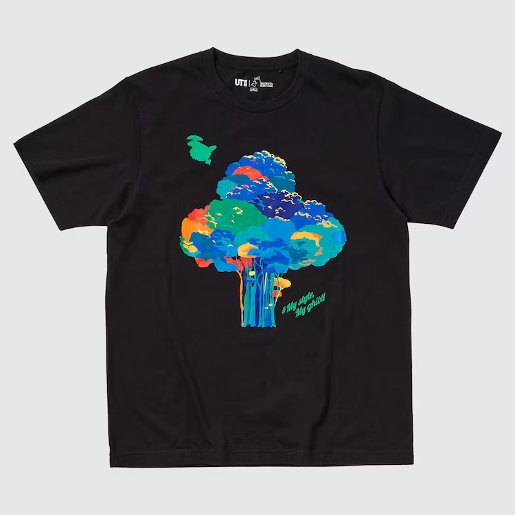 Uniqlo Áo Thun Tay Ngắn In Chữ My Style My Ghibli UT Thời Trang TE24