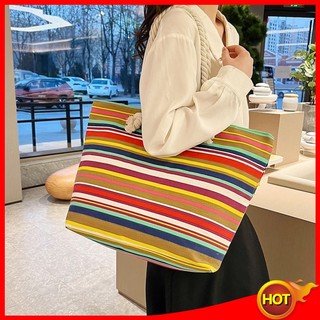Túi xách canvas cỡ lớn họa tiết thổ cẩm đơn giản thời trang cho nữ