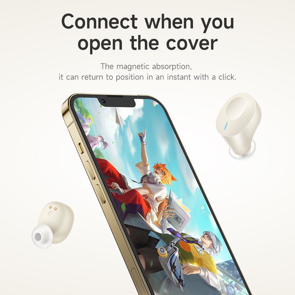 Tai nghe Bluetooth V5.3 Hoco EQ3 Nghe Nhạc 7h chính hãng