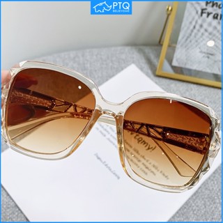  Kính Mát Thời Trang Mới 2023 Gọng Lớn ptq Phong Cách Cổ Điển Cho Nữ 