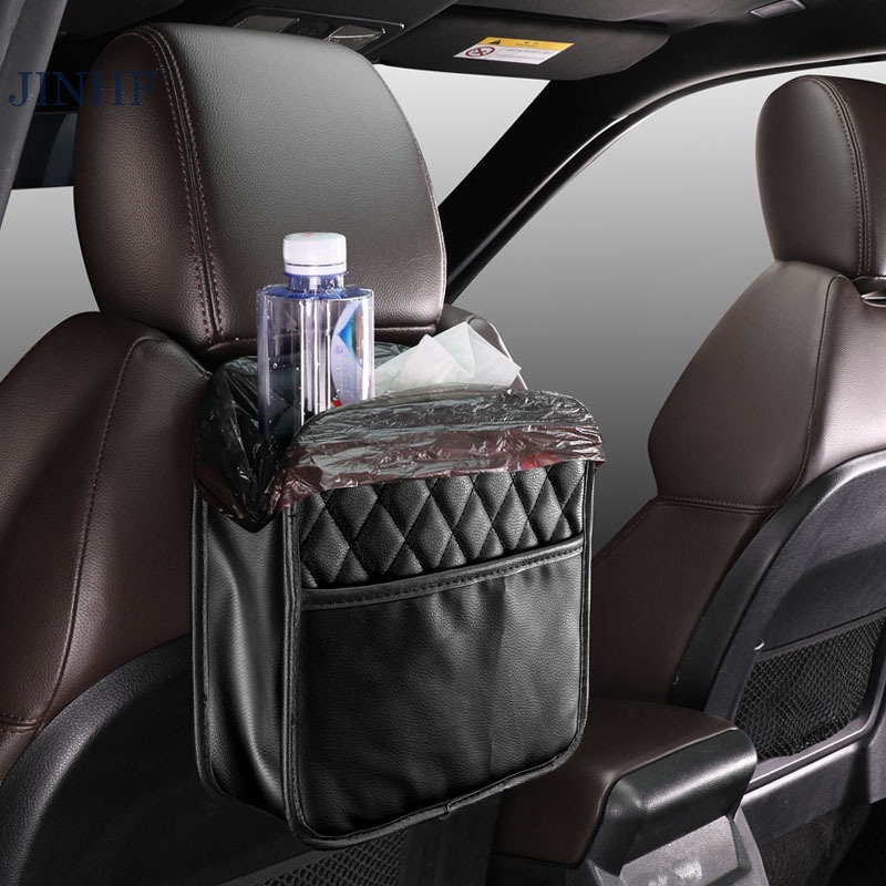 Jinhf Túi Đựng Điện Thoại Chống Thấm Nước Treo Sau Ghế Xe Hơi