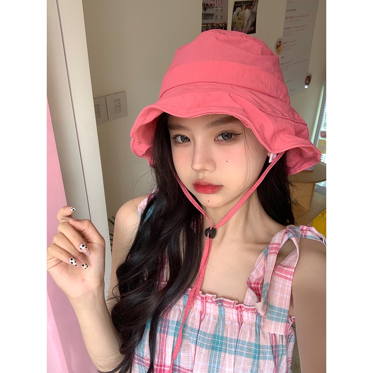 Mũ Tai Bèo Chống Nắng Mùa Hè Nhanh Khô Phong Cách Hàn Quốc Dễ Thương Cho Nữ