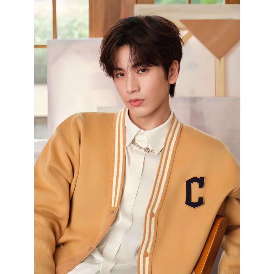 Áo Khoác cardigan Dệt Kim mlb23 Phong Cách retro Mùa Thu Chất Lượng Cao Cho Nam Nữ