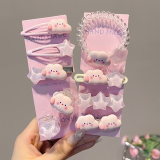 Dễ thương kẹp tóc hình đám mây / ngôi sao / đám mây xinh xắn cho bé gái