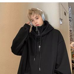 Áo Khoác hoodie Có Khóa Kéo Thời Trang hip hop Hàn Quốc Cho Nam