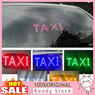 Đèn led tín hiệu taxi gắn biển số xe hơi