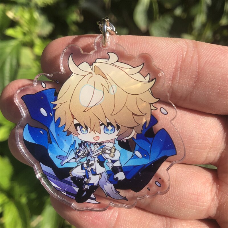 Móc khoá Honkai: Star Rail Blade Silver Wolf Yanqing Kafka Jing Yuan Anime Manga Nhật Bản Phụ Kiện Trang Trí Túi xách