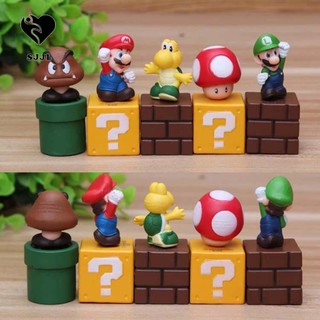 Sjl Tượng Mô Hình Nhân Vật super mario bros Để Bàn Trang Trí Nhà Cửa