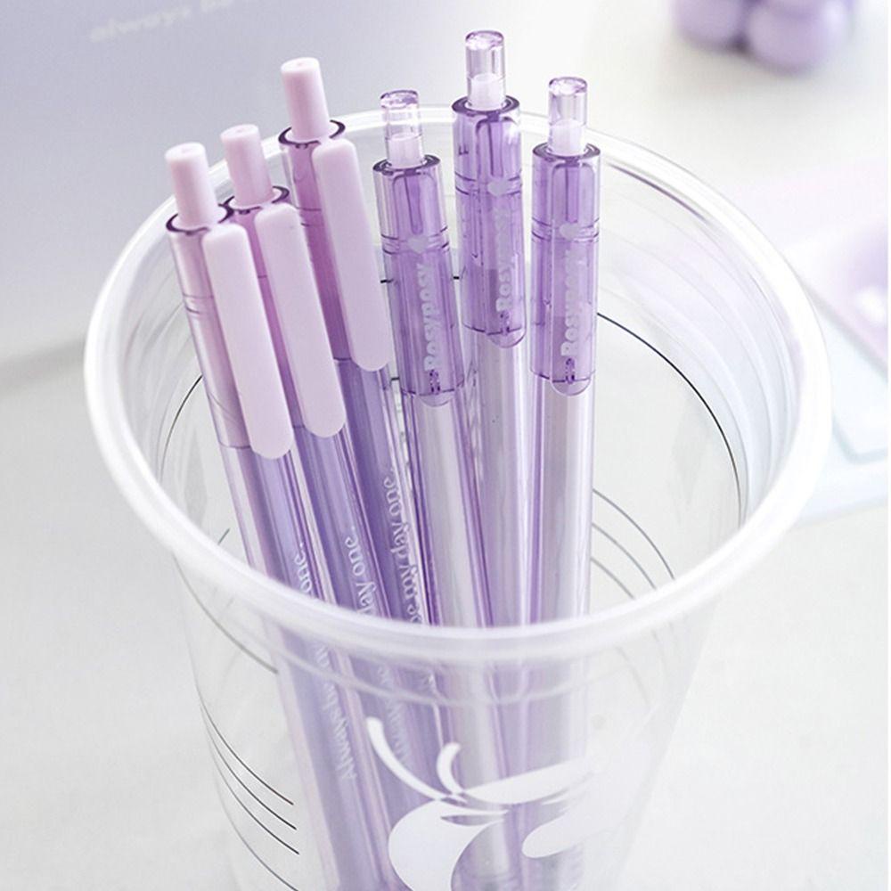 Mmluck Bộ Bút gel Mực Đen Hàn Quốc 0.5mm Nhanh Khô Dùng Làm Quà Tặng