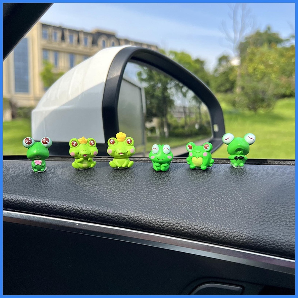 Ếch Trang Trí Bảng Điều Khiển Xe Hơi Vui Nhộn
