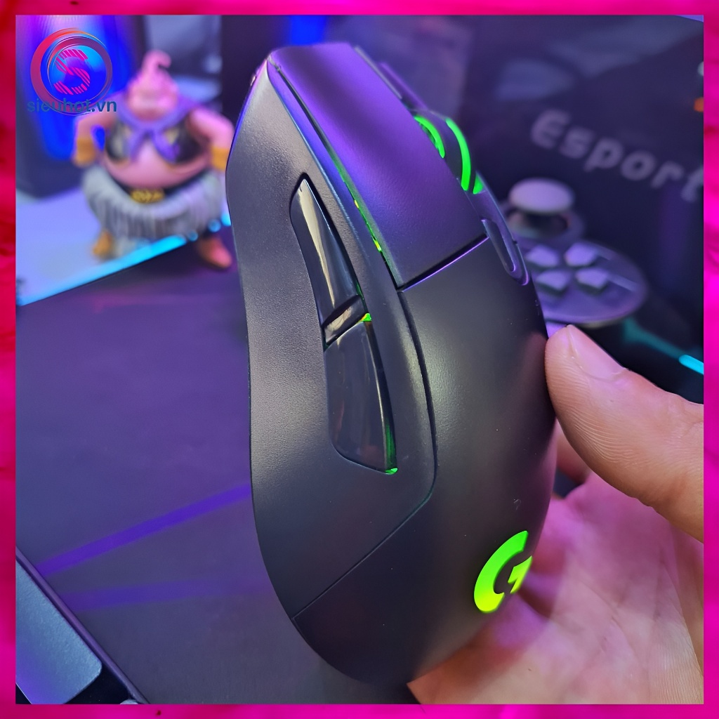 Chuột Không Dây LOGITECH G703 Pin Sạc Led Rgb Chuột Gaming Wireless Pc Laptop Bảo Hành 24 Tháng