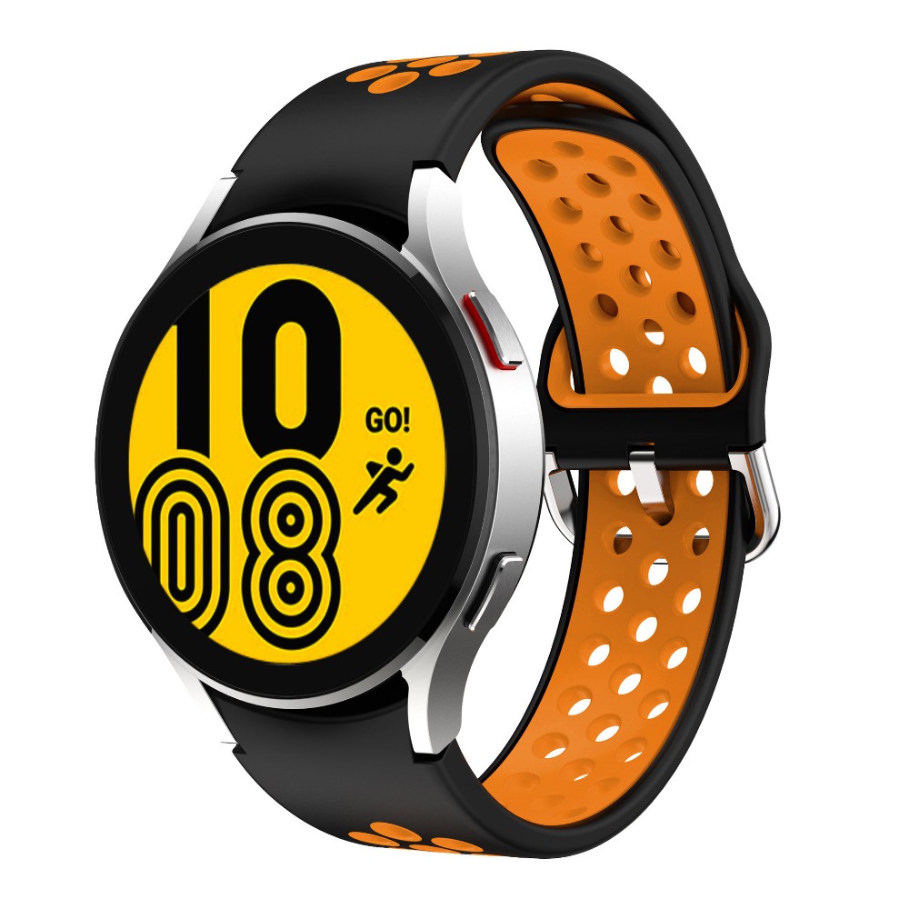 Dây Đeo Bằng silicone Mềm Cho Đồng Hồ samsung galaxy watch 4 / 5 / 6 40mm 44mm / 5 pro 45mm / 4 classic 42mm 46mm / watch 6 classic 43mm 47mm, 20mm