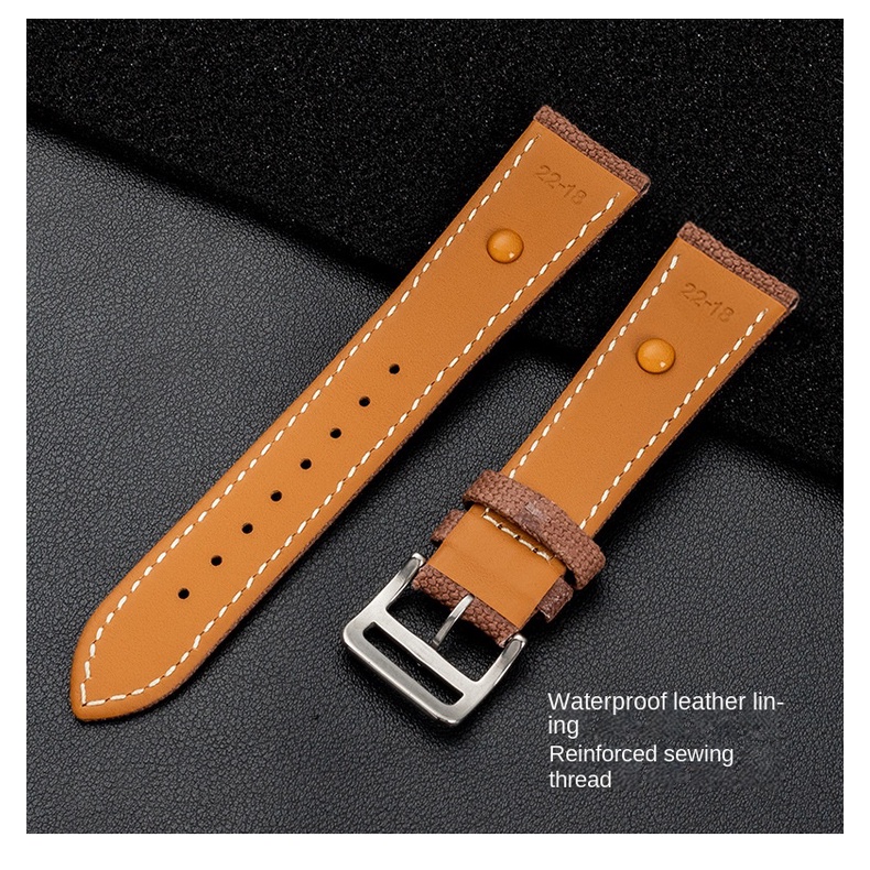 Dây Đeo Tay 22mm Bằng Vải Bạt nylon Cổ Điển Thông Dụng Cho samsung amazfit huawei smart watch