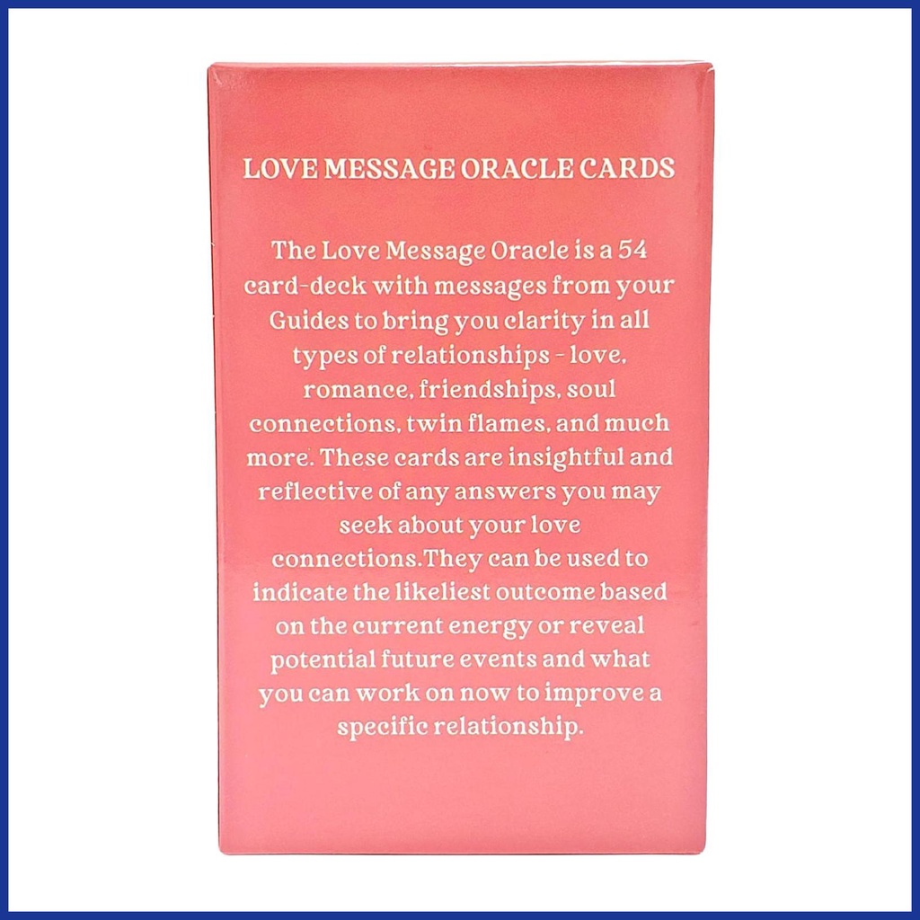 Bộ Bài tarot Bài tarot Chia Ngăn Bằng Tiếng Anh