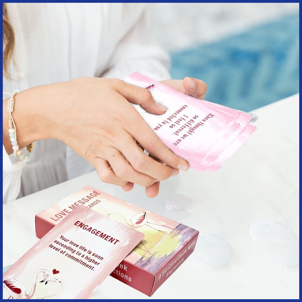 Bộ Bài tarot Bài tarot Chia Ngăn Bằng Tiếng Anh