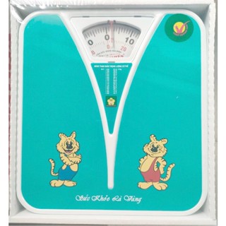 [BẢO HÀNH 1 NĂM] Cân Sức Khỏe Cơ Học Nhơn Hòa 120kg - màu ngẫu nhiên