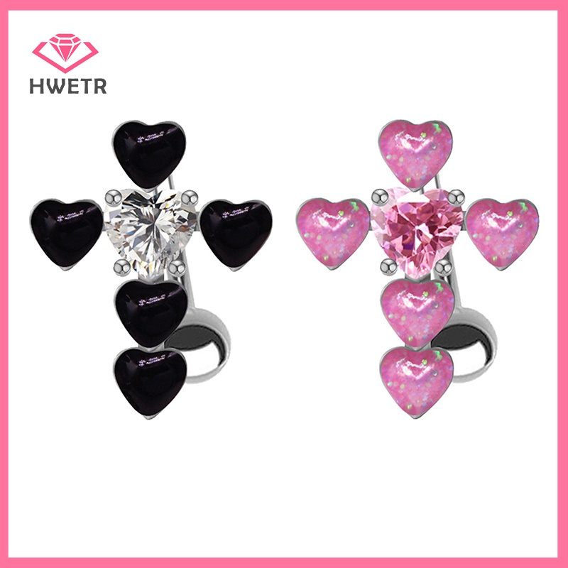 Khuyên Rốn Hình Dấu Chân Mèo Đính Đá Pha Lê Thời Trang Mới