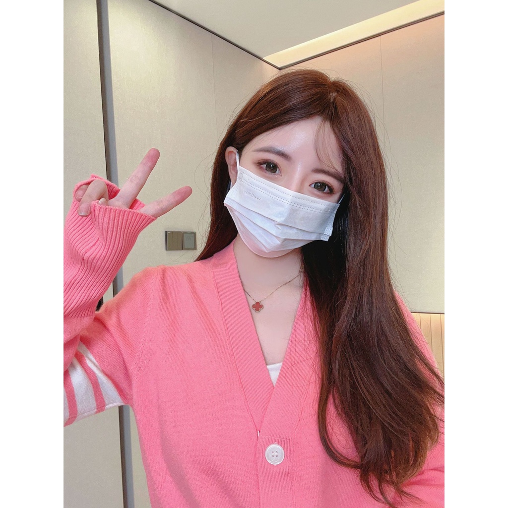 Tom Brown V-neck design slimming women's cardigan