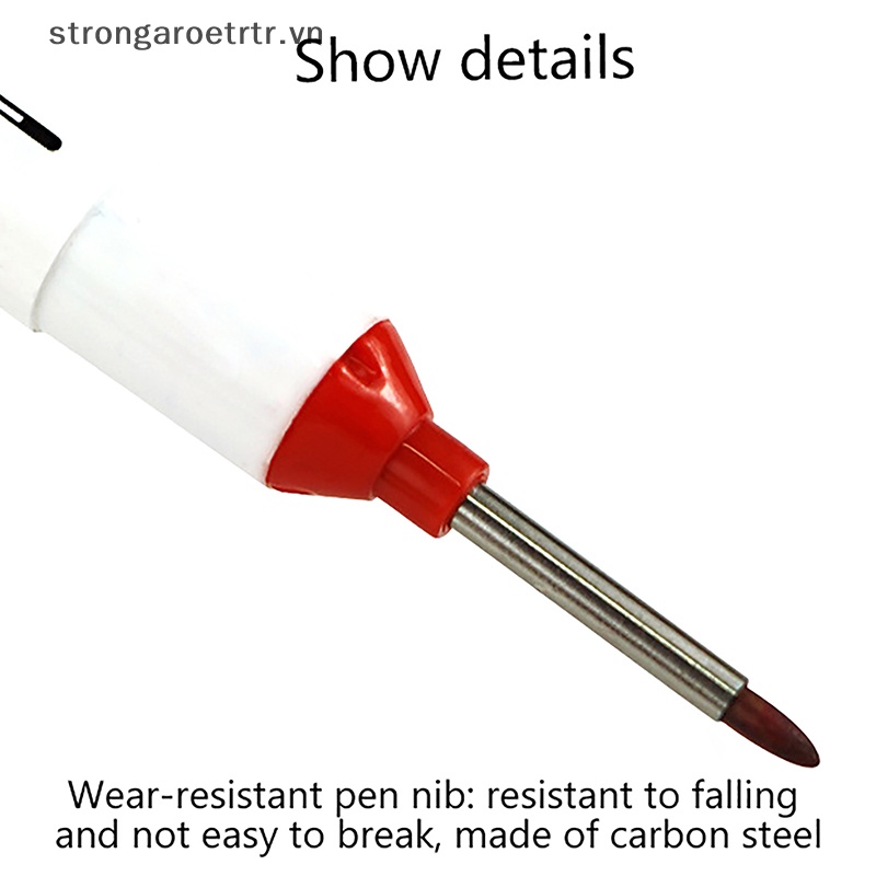 Bút Đánh Dấu Lỗ Sâu Mực Dài 20mm Màu Đỏ / Đen / Xanh Dương Sáng Tạo Đa Năng Trang Trí Nhà Tắm