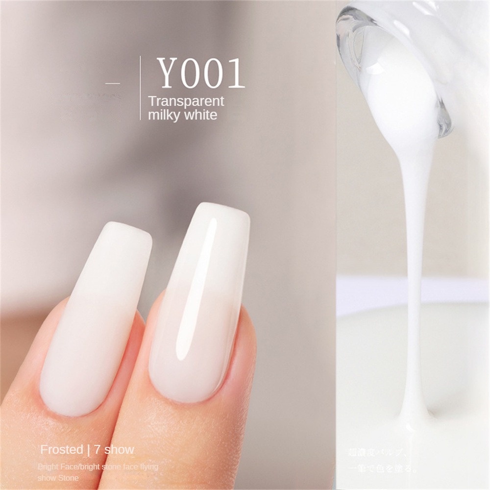 ♕ Zhiyaya Ice Transparent Gel Sơn Móng Tay Phong Cách Nhật Bản Cây Đôi Màu Sắc Màu Khỏa Thân Uv Led Quang Trị Liệu Keo Làm Móng Tay Cho Tiệm Nail 15ml NỘI THẤT