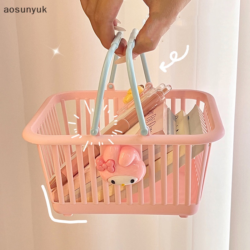 Aosunyuk Giỏ Đựng Văn Phòng Phẩm Để Bàn Họa Tiết anime Dễ Thương